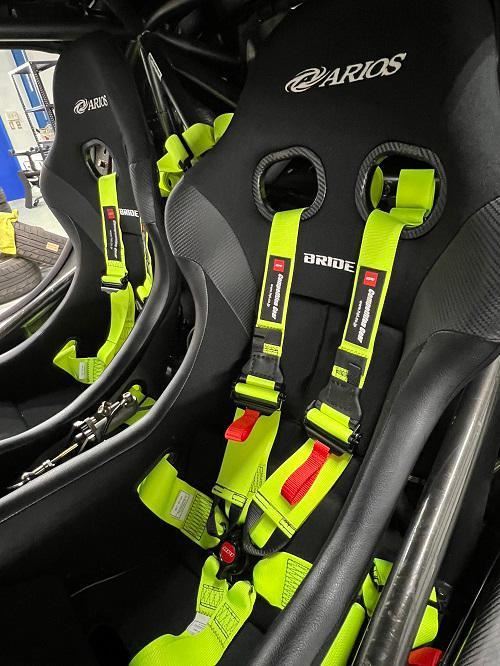 Cinture di sicurezza da gara fluorescenti personalizzate, ricordati di acquis...