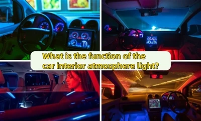 Qual è la funzione della luce dell'atmosfera interna dell'auto?